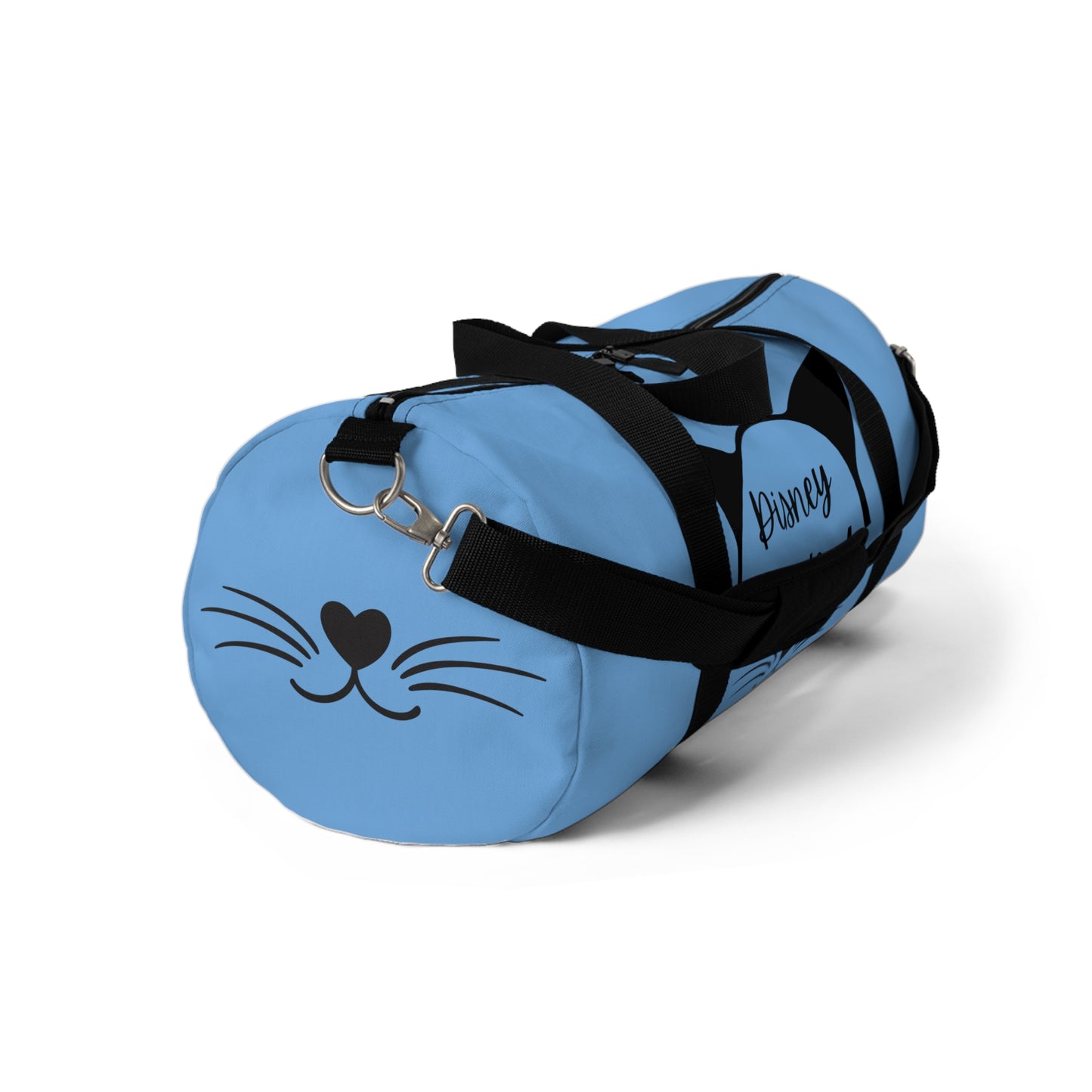 Light Blue Disney Cat Dad Duffel Bag