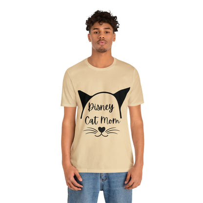 Disney Cat Mom Unisex Jersey Short Sleeve Tee