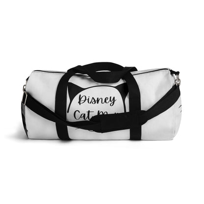 White Disney Cat Mom Duffel Bag