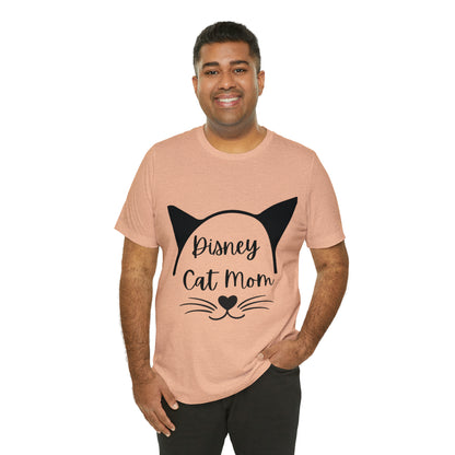 Disney Cat Mom Unisex Jersey Short Sleeve Tee