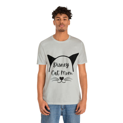 Disney Cat Mom Unisex Jersey Short Sleeve Tee