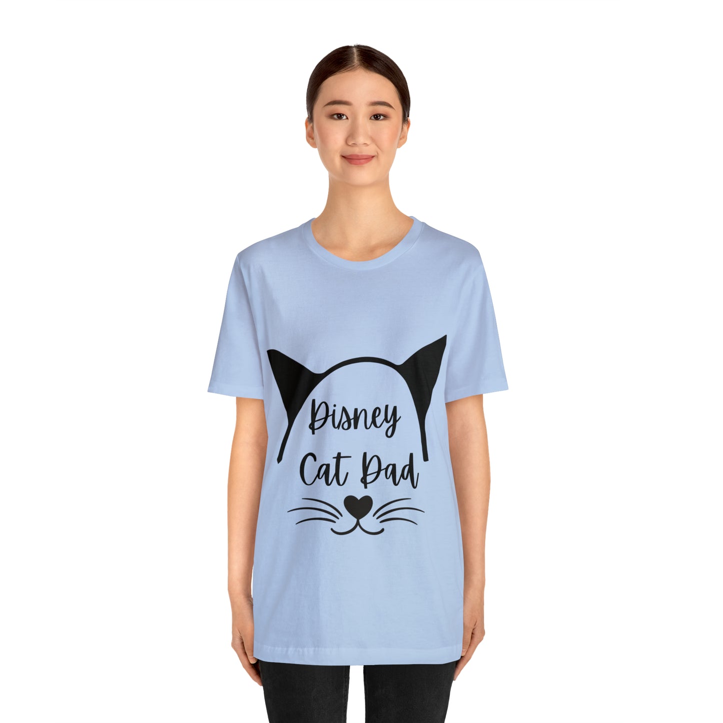 Disney Cat Dad Unisex Jersey Short Sleeve Tee
