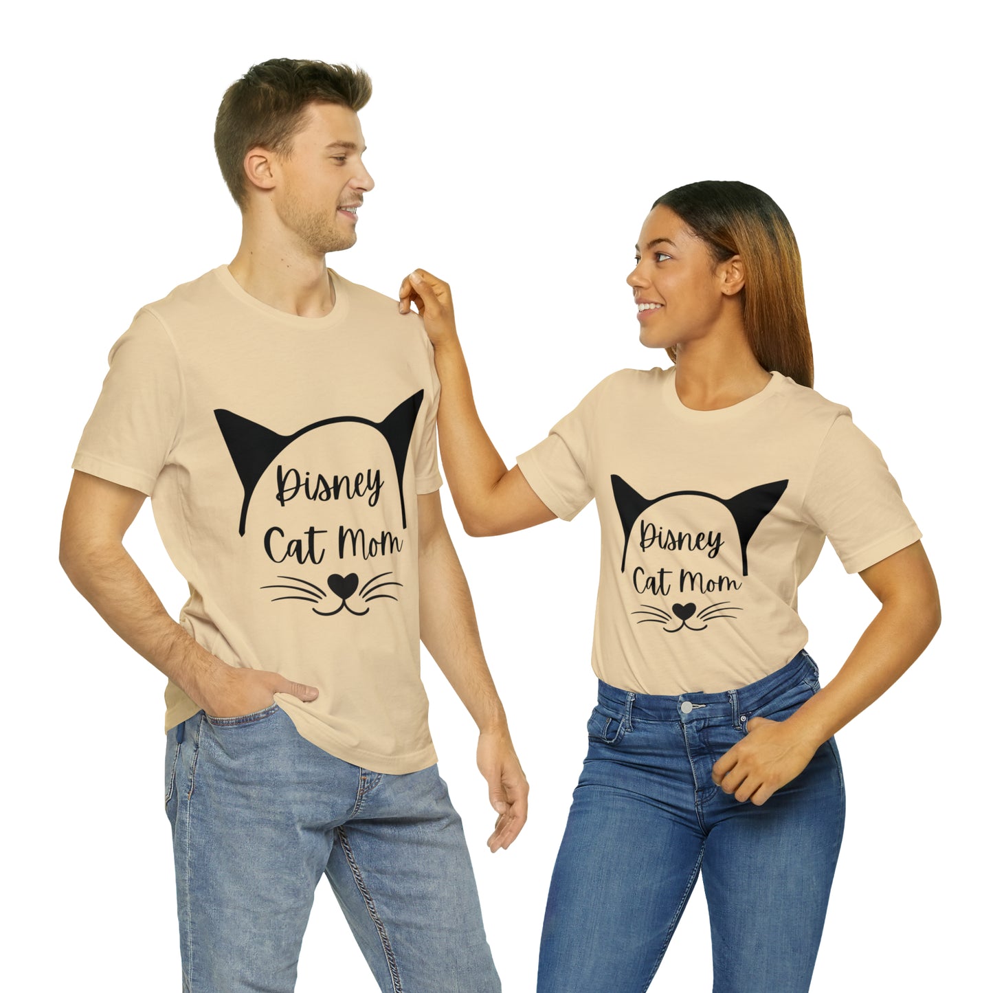 Disney Cat Mom Unisex Jersey Short Sleeve Tee