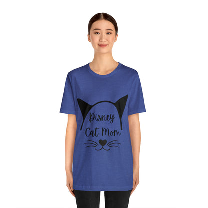 Disney Cat Mom Unisex Jersey Short Sleeve Tee
