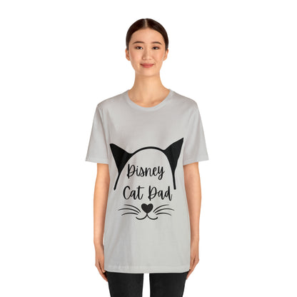 Disney Cat Dad Unisex Jersey Short Sleeve Tee