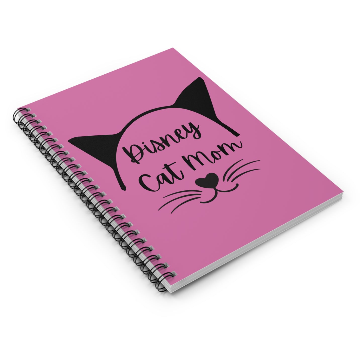 Disney Cat Mom Spiral Notebook - Ruled Line