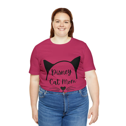 Disney Cat Mom Unisex Jersey Short Sleeve Tee