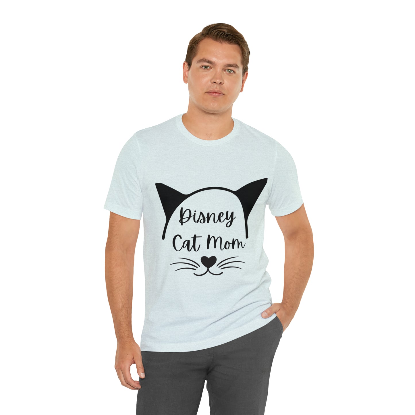 Disney Cat Mom Unisex Jersey Short Sleeve Tee