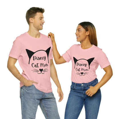 Disney Cat Mom Unisex Jersey Short Sleeve Tee