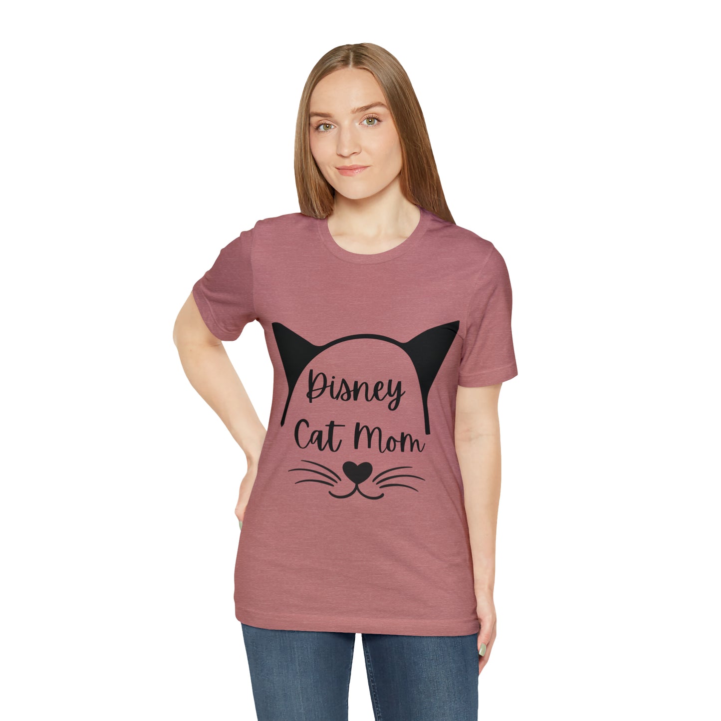 Disney Cat Mom Unisex Jersey Short Sleeve Tee