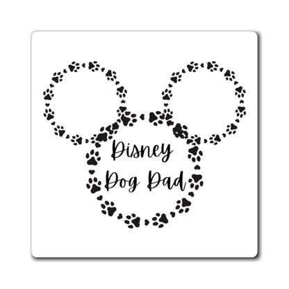 Disney Dog Dad Square Magnets