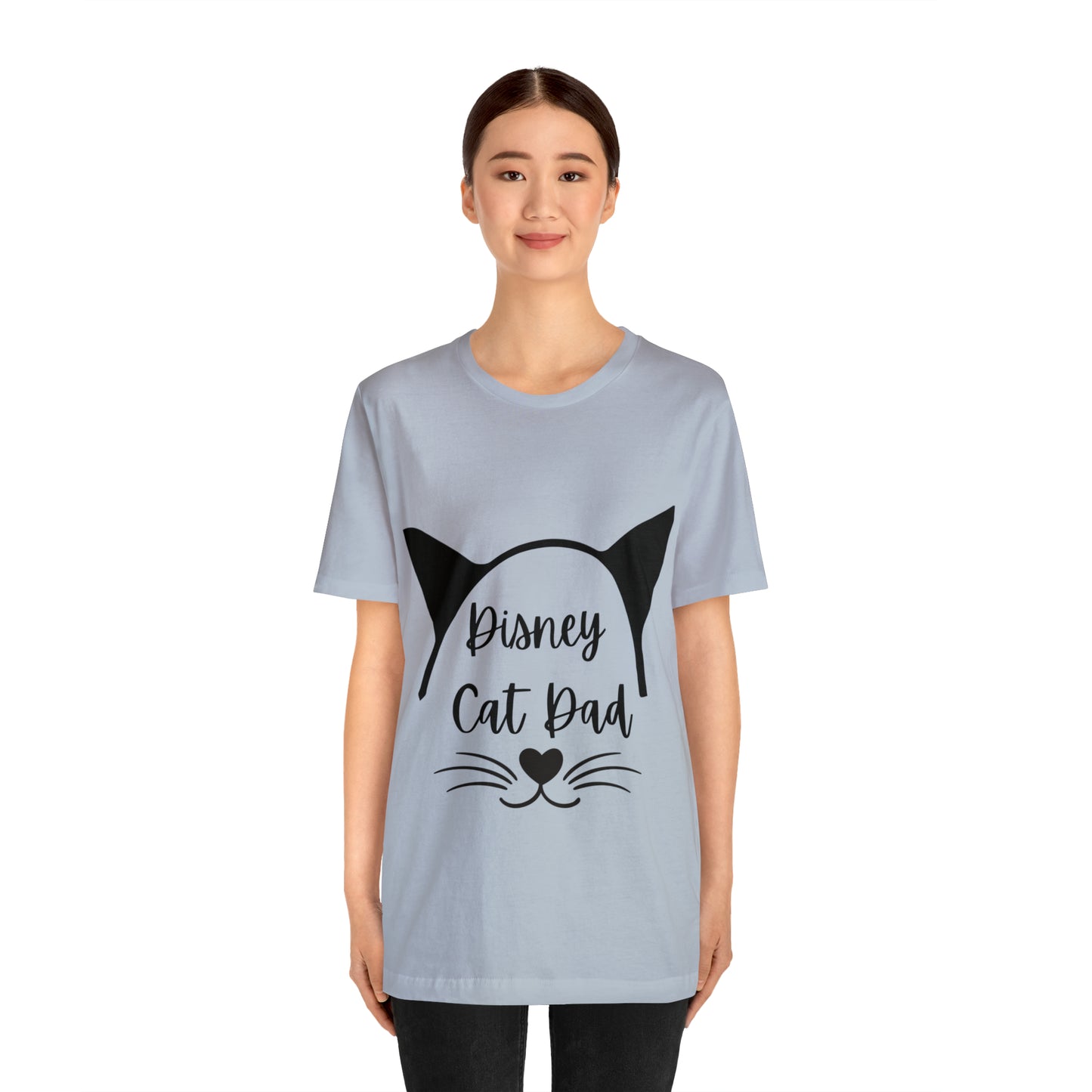 Disney Cat Dad Unisex Jersey Short Sleeve Tee