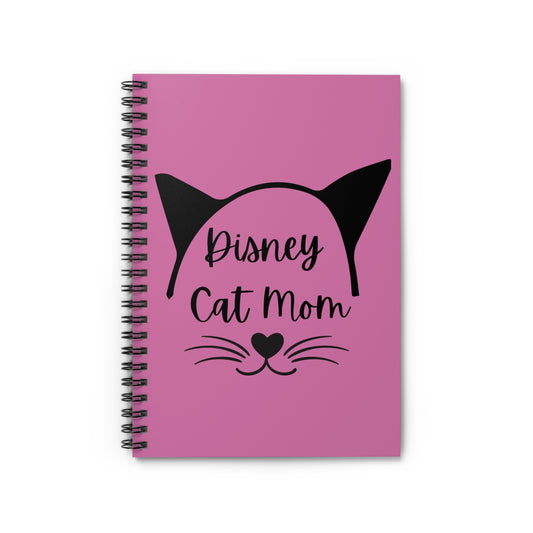 Disney Cat Mom Spiral Notebook - Ruled Line