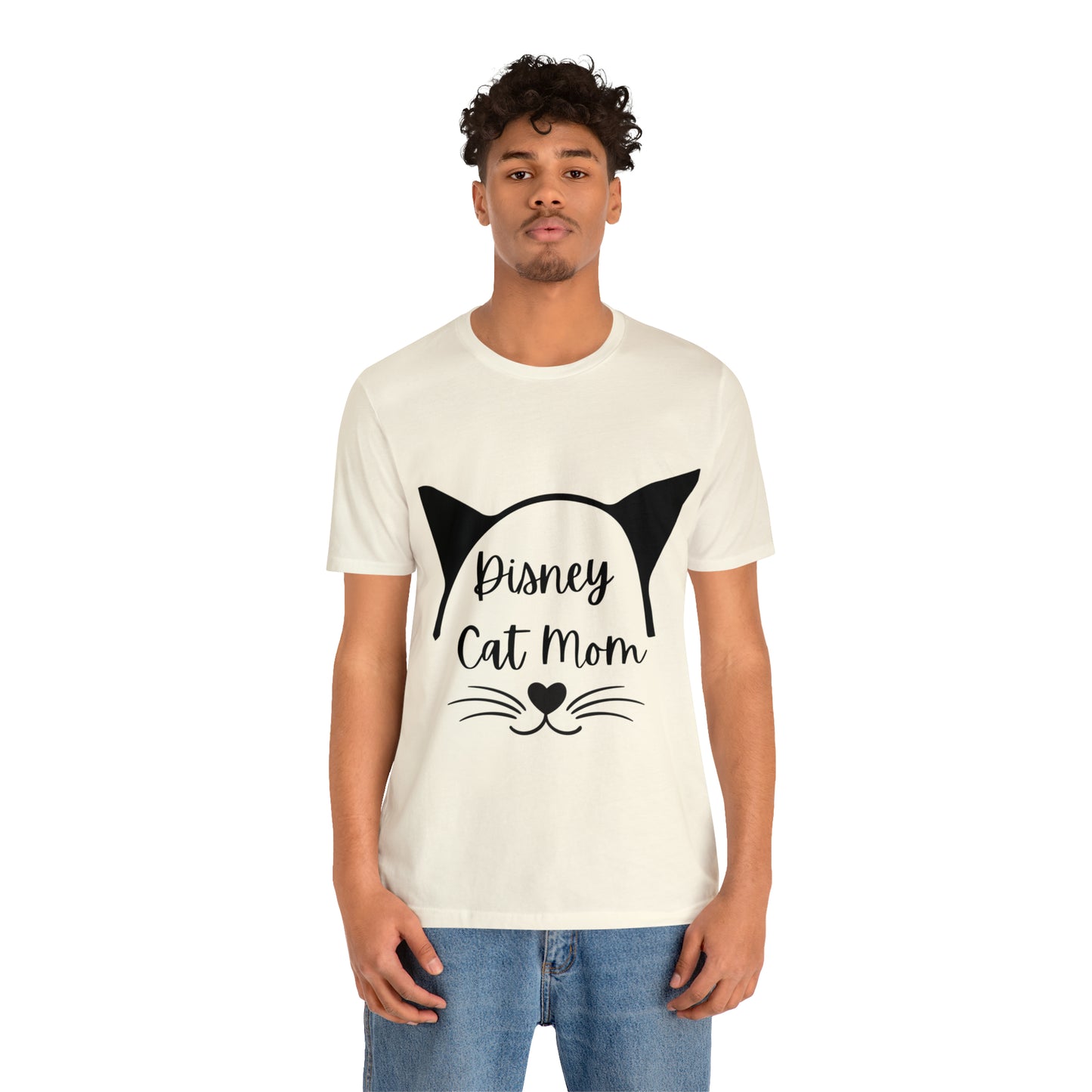 Disney Cat Mom Unisex Jersey Short Sleeve Tee