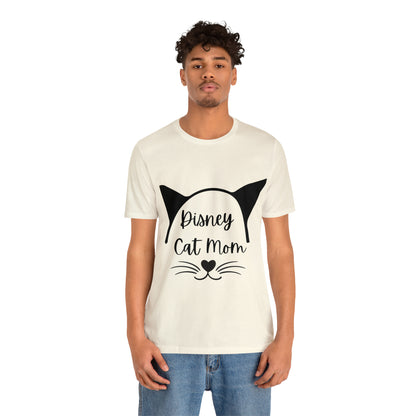 Disney Cat Mom Unisex Jersey Short Sleeve Tee