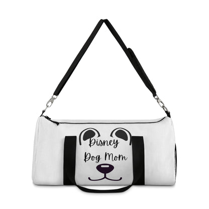 White Disney Dog Mom Duffel Bag V2