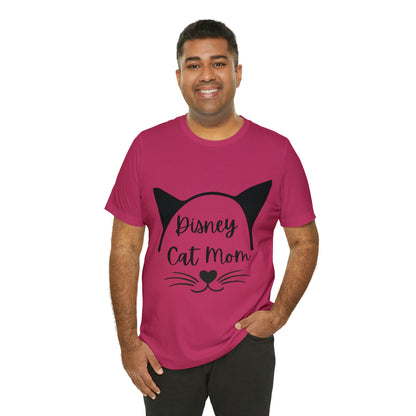Disney Cat Mom Unisex Jersey Short Sleeve Tee