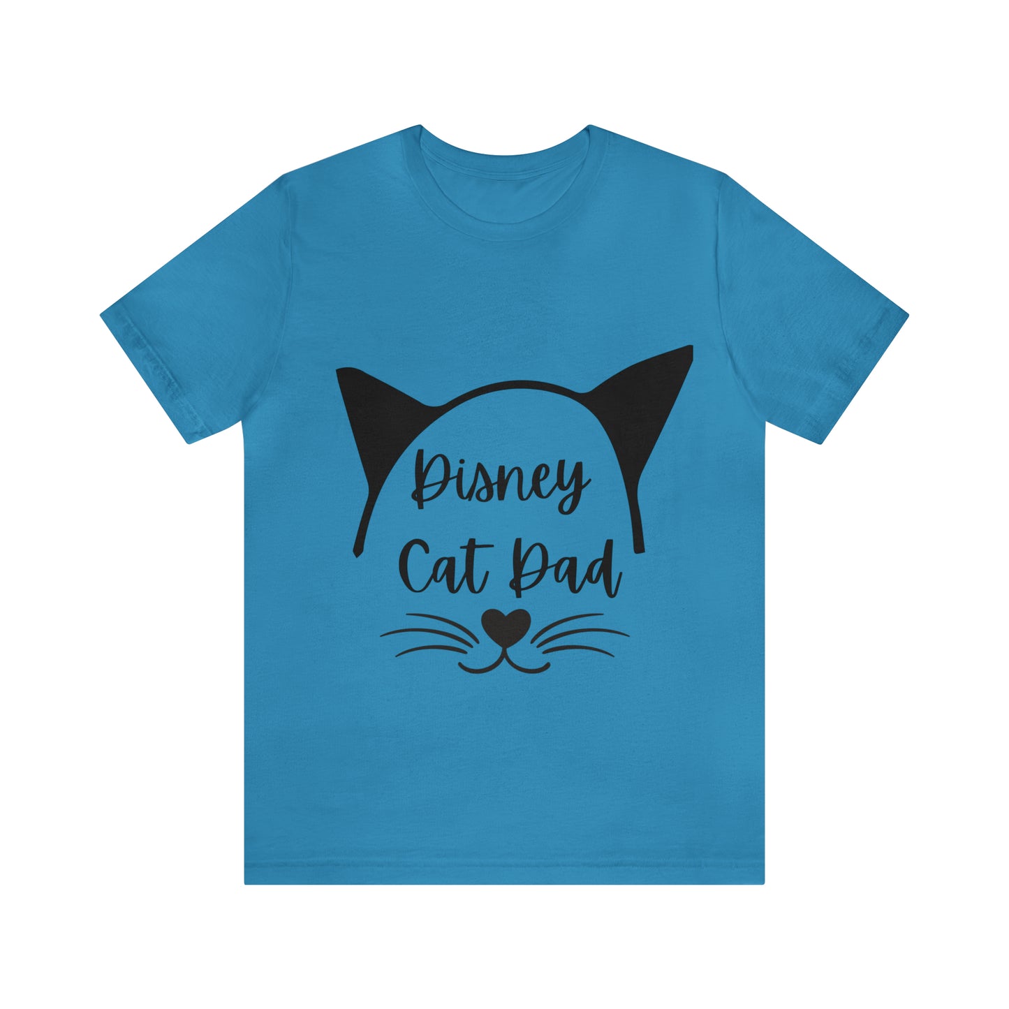 Disney Cat Dad Unisex Jersey Short Sleeve Tee
