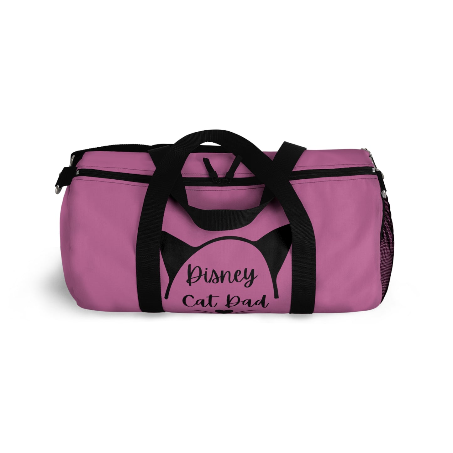 Light Pink Disney Cat Dad Duffel Bag
