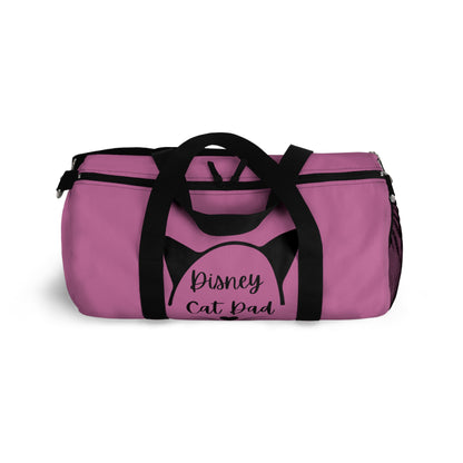 Light Pink Disney Cat Dad Duffel Bag