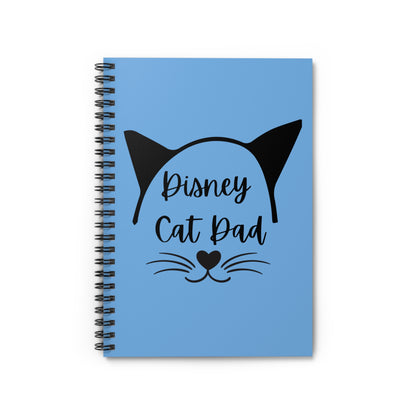 Disney Cat Dad Spiral Notebook - Ruled Line