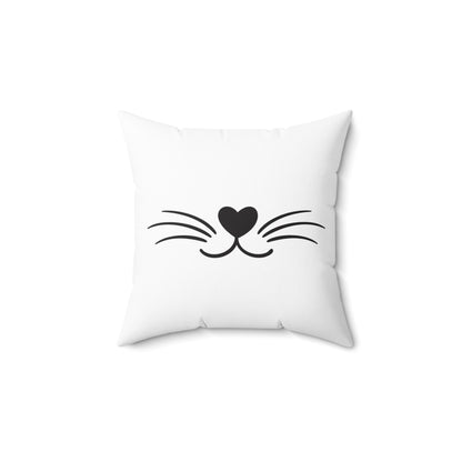 Copy of Disney Cat Dad Spun Polyester Square Pillow