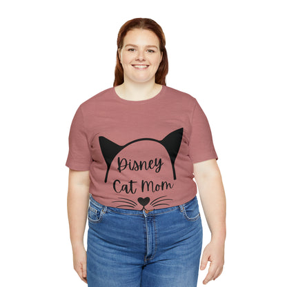 Disney Cat Mom Unisex Jersey Short Sleeve Tee