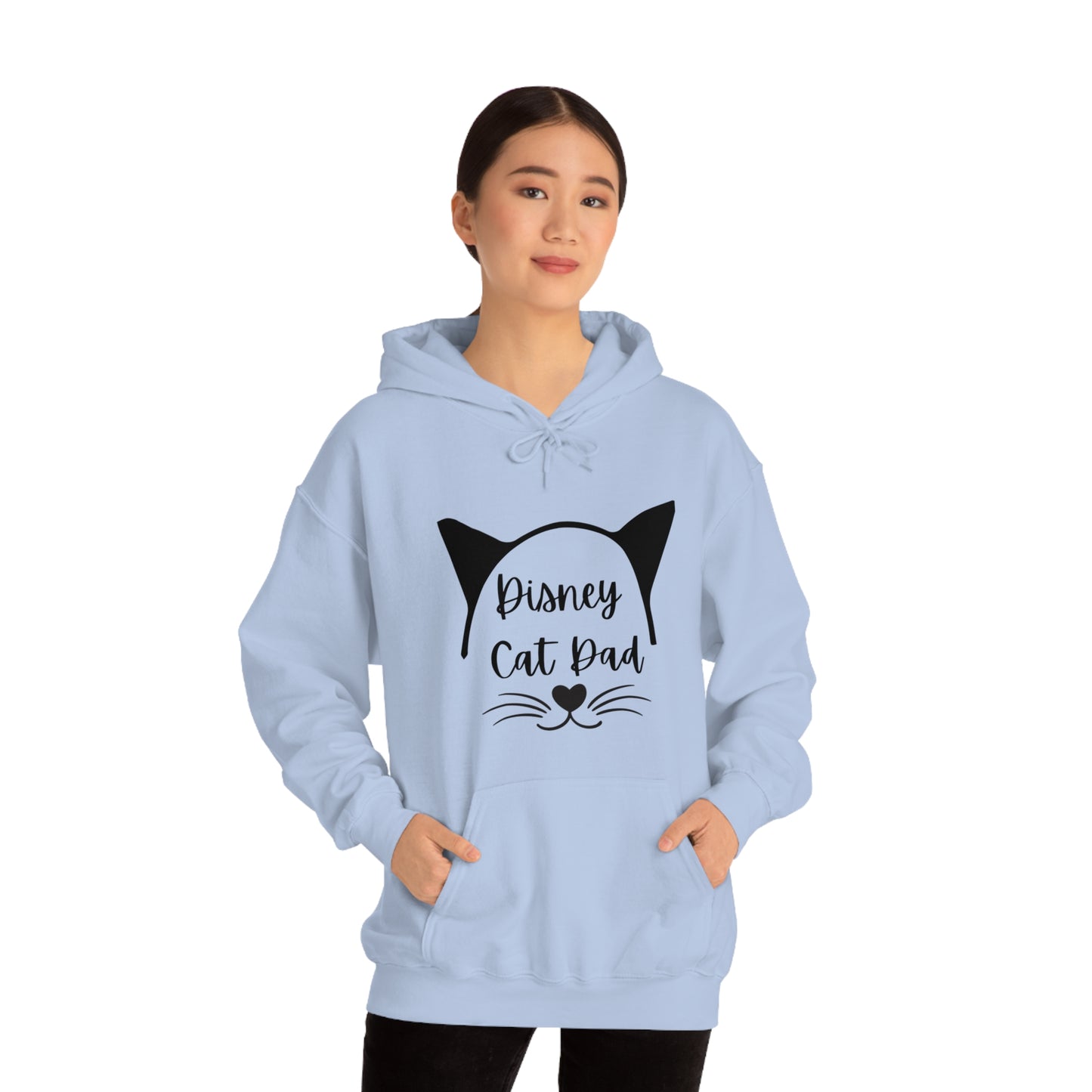 Disney Cat Dad Unisex Heavy Blend™ Hooded Sweatshirt