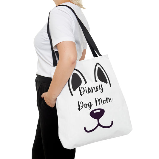 White Disney Dog Mom Tote Bag V2