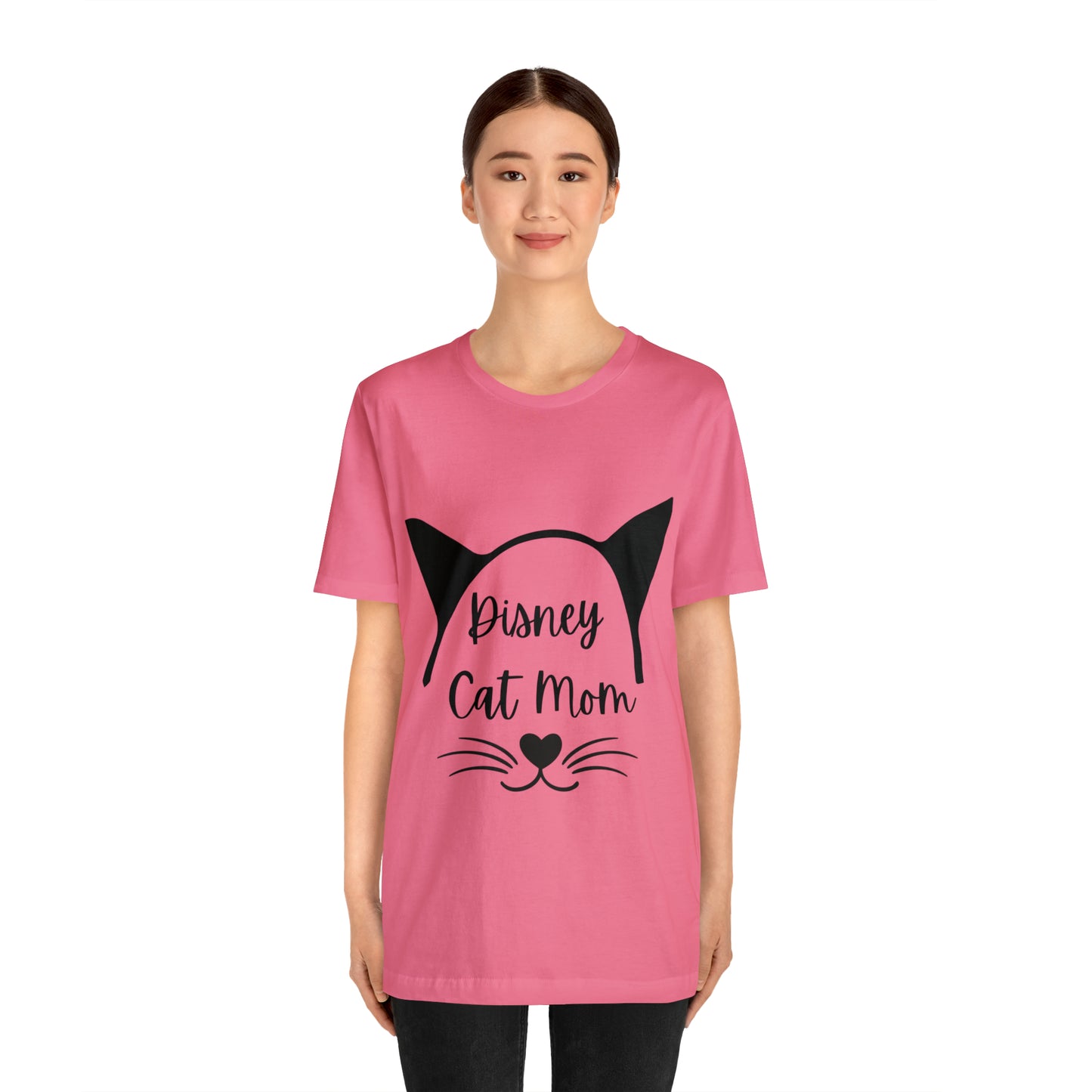 Disney Cat Mom Unisex Jersey Short Sleeve Tee
