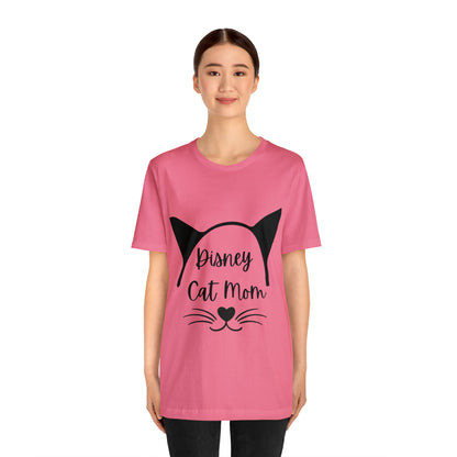Disney Cat Mom Unisex Jersey Short Sleeve Tee