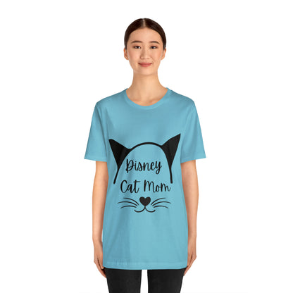 Disney Cat Mom Unisex Jersey Short Sleeve Tee