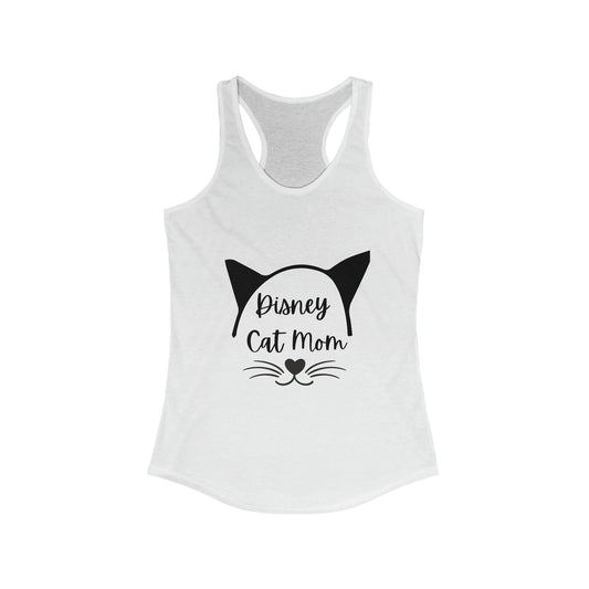 Disney Cat Mom Women's Ideal Racerback Tank
