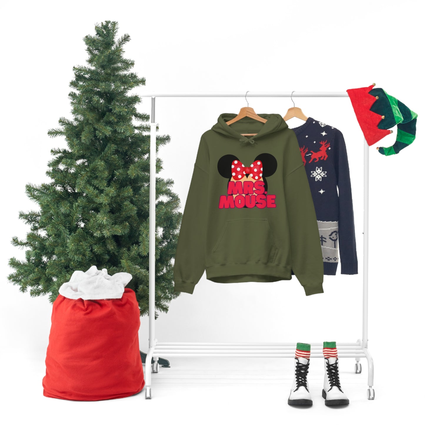 Mrs. Mouse Unisex Heavy Blend™ Hooded Sweatshirt