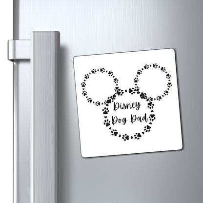 Disney Dog Dad Square Magnets