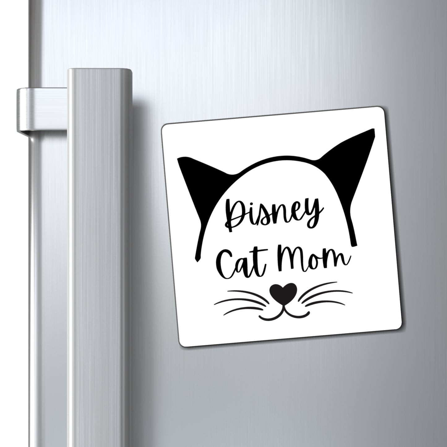 Disney Cat Mom Square Magnets