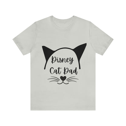 Disney Cat Dad Unisex Jersey Short Sleeve Tee