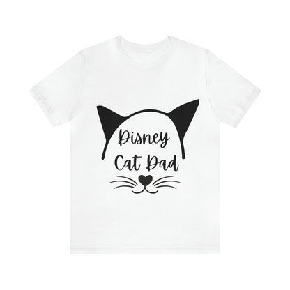 Disney Cat Dad Unisex Jersey Short Sleeve Tee