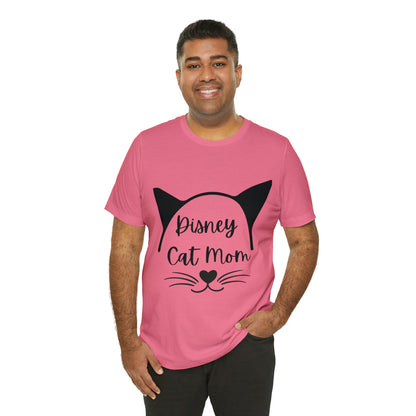 Disney Cat Mom Unisex Jersey Short Sleeve Tee