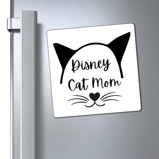 Disney Cat Mom Square Magnets