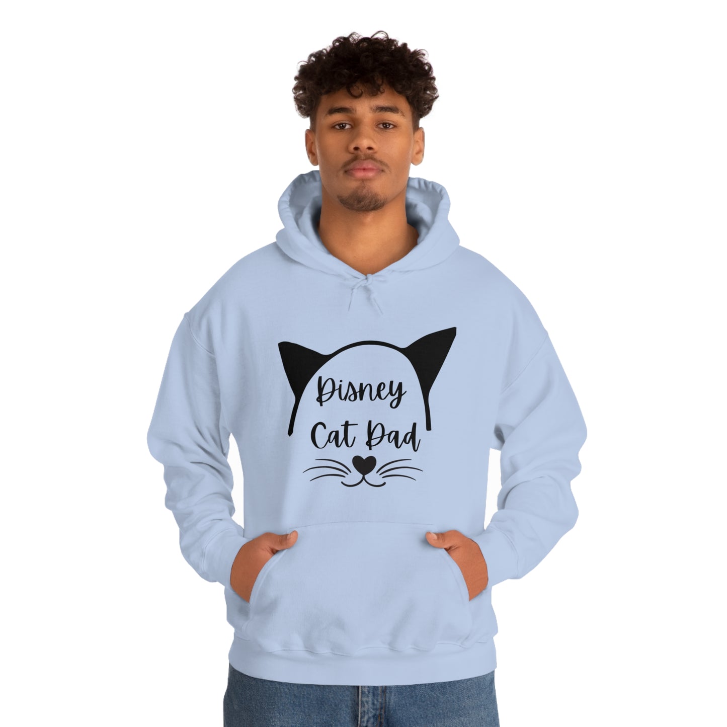 Disney Cat Dad Unisex Heavy Blend™ Hooded Sweatshirt