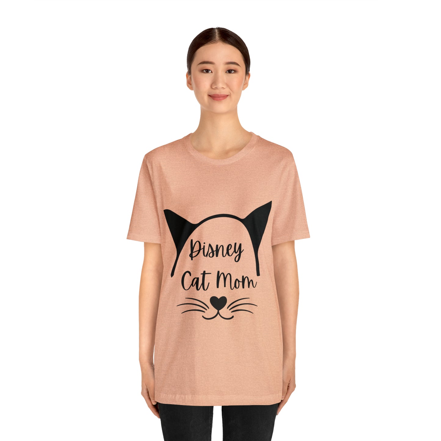 Disney Cat Mom Unisex Jersey Short Sleeve Tee