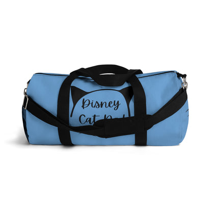 Light Blue Disney Cat Dad Duffel Bag