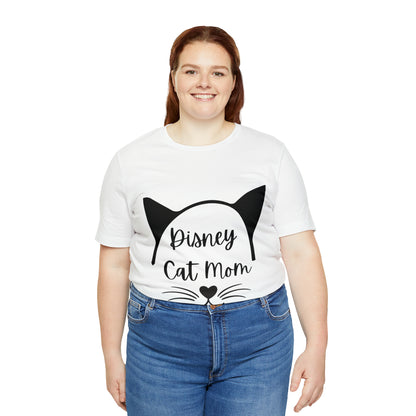 Disney Cat Mom Unisex Jersey Short Sleeve Tee