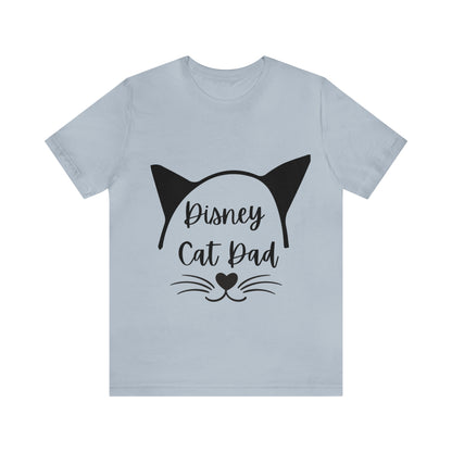 Disney Cat Dad Unisex Jersey Short Sleeve Tee