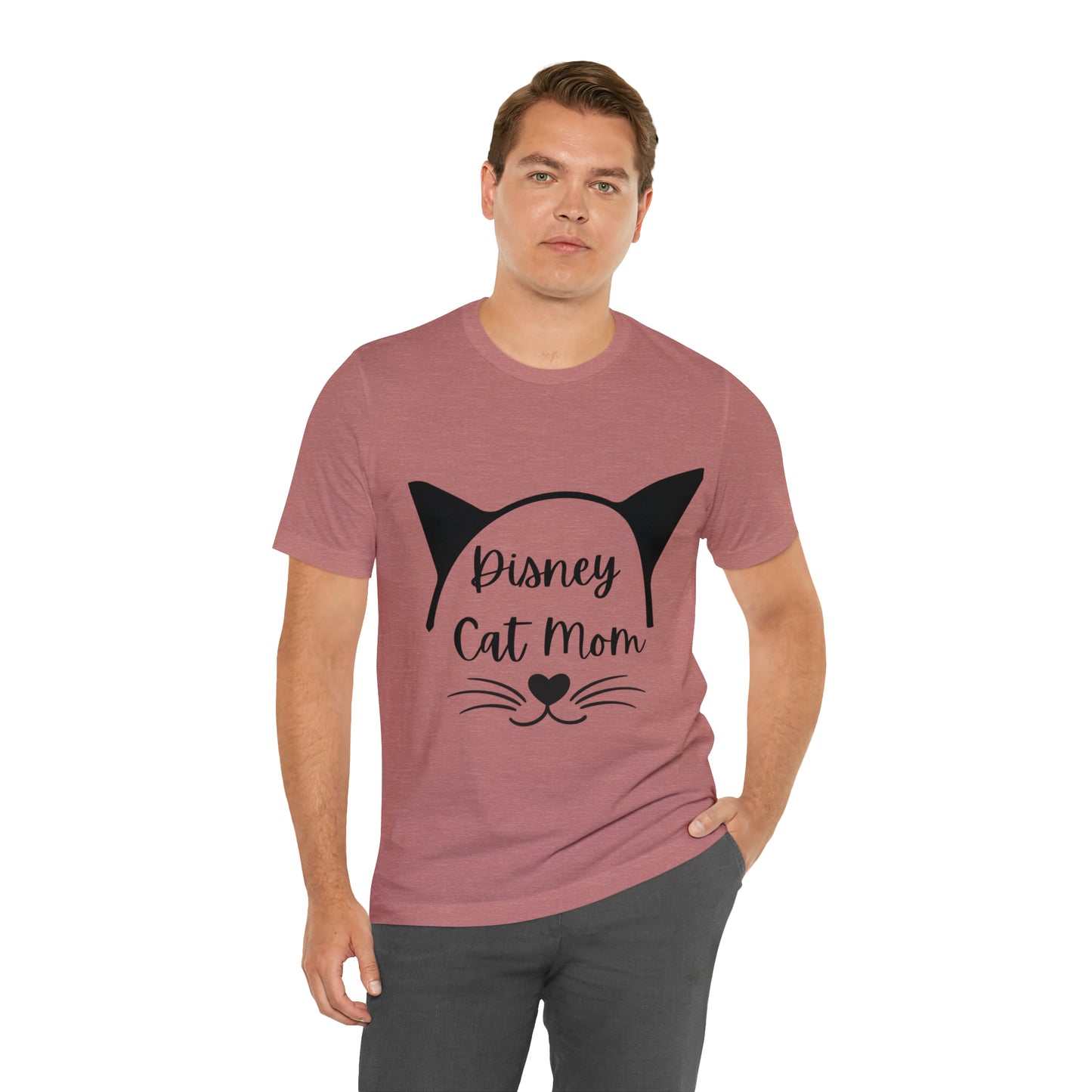 Disney Cat Mom Unisex Jersey Short Sleeve Tee