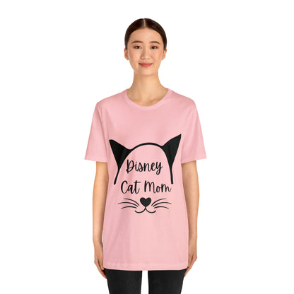Disney Cat Mom Unisex Jersey Short Sleeve Tee
