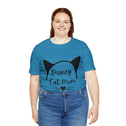 Disney Cat Mom Unisex Jersey Short Sleeve Tee