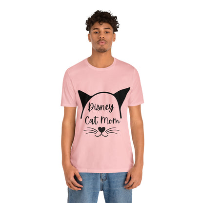 Disney Cat Mom Unisex Jersey Short Sleeve Tee