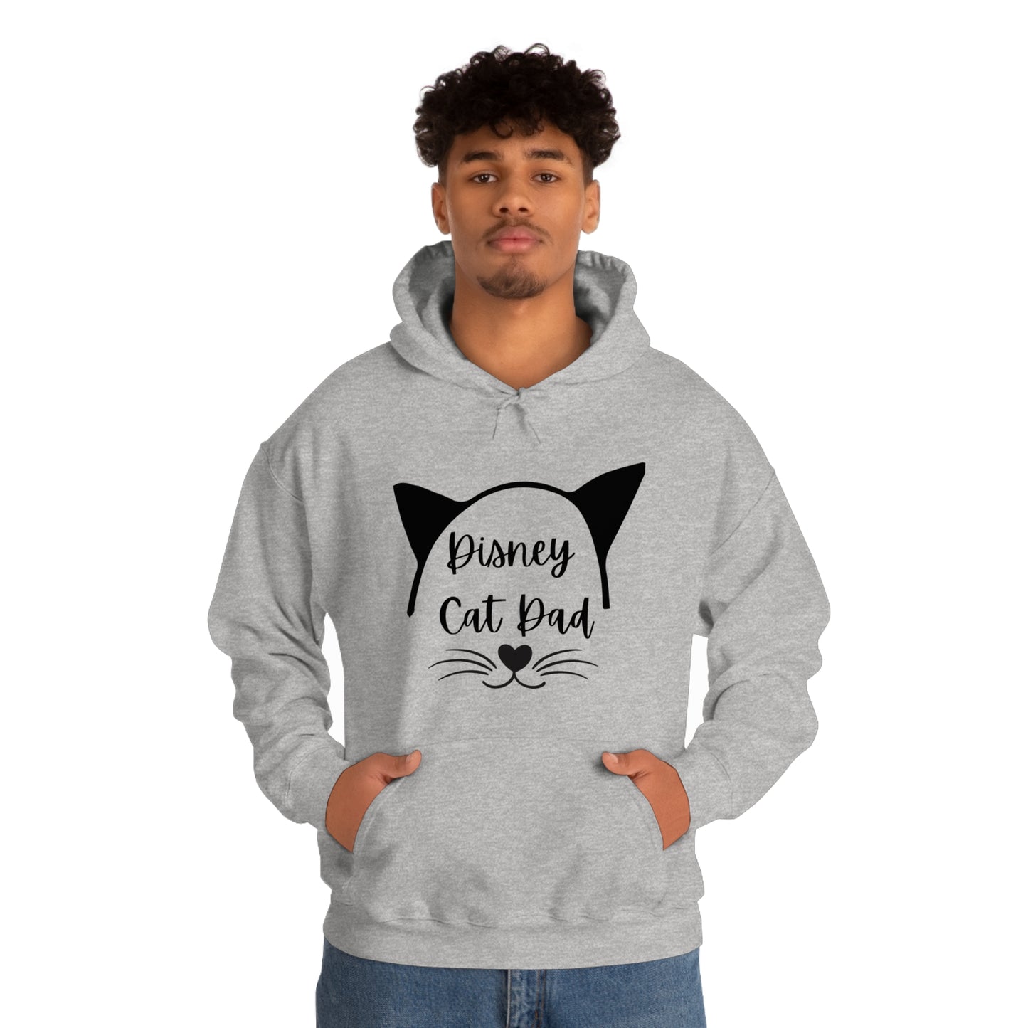 Disney Cat Dad Unisex Heavy Blend™ Hooded Sweatshirt